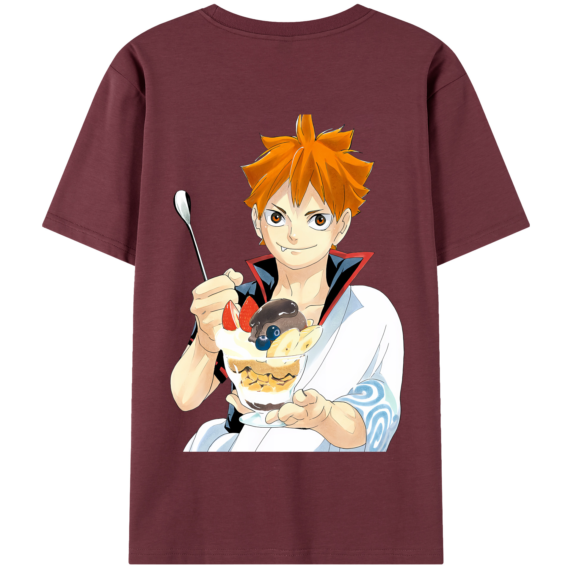 （画像用） ハイキュー!! Haikyu!! 綿100％半袖Tシャツ（背面プリント）
